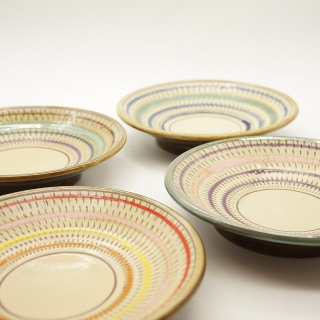 青刷毛目シリーズ　4寸汁マカイ【幸陶器】