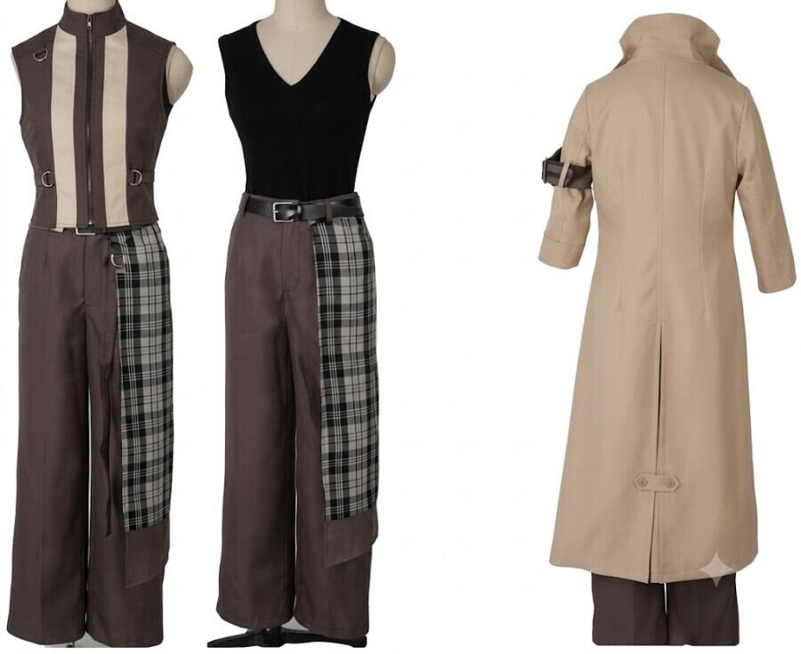 K2310 FF13 ファイナルファンタジーXIII スノウヴィリアース 風 コスプレ衣装 cosplay コスチューム