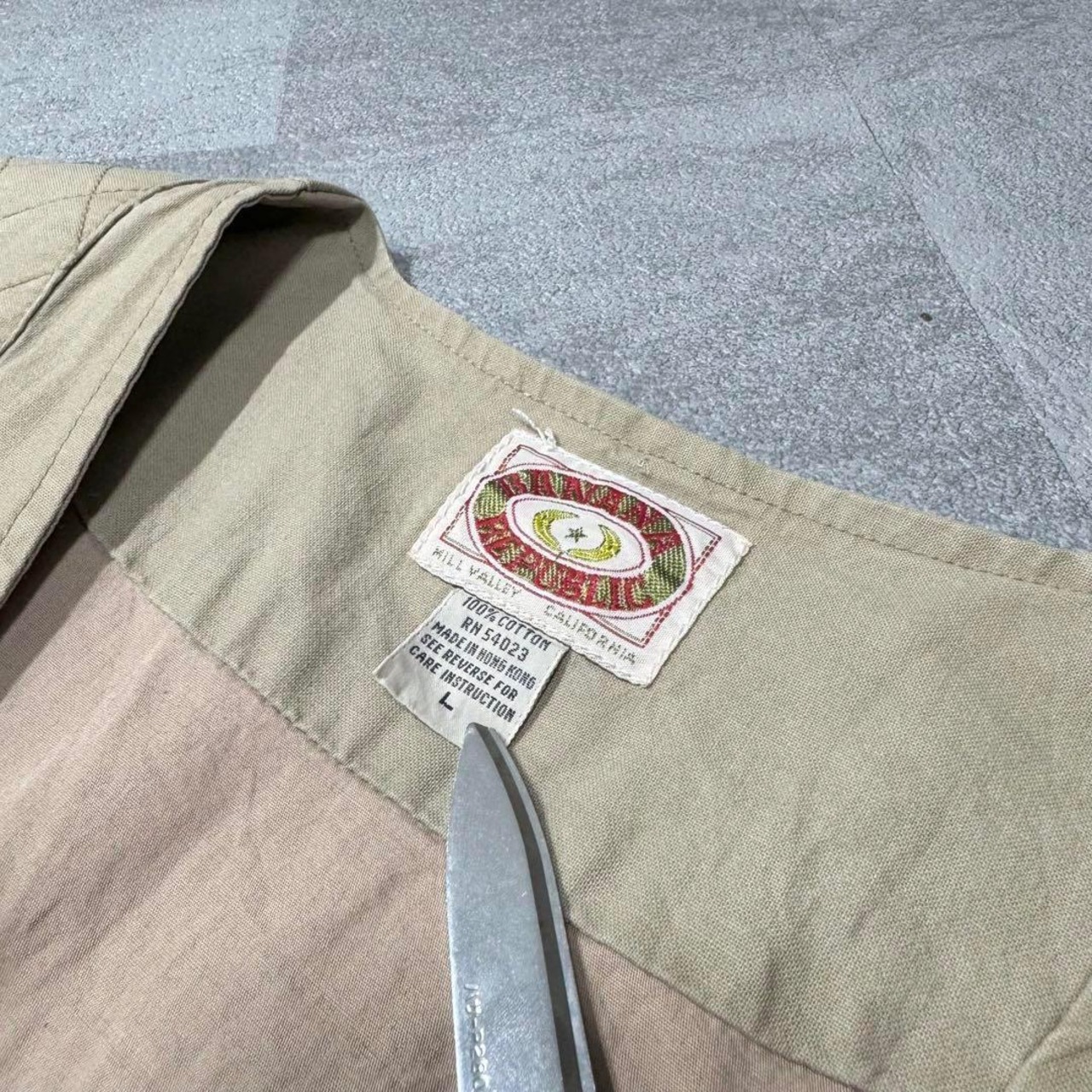 【極上】バナナリパブリック フィッシングベスト 80s 最初期タグ 美品 希少