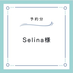 【Selina様】アクセサリー予約分4点