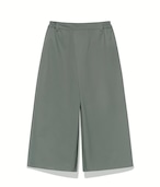 Wide Pleat Cropped Trousers