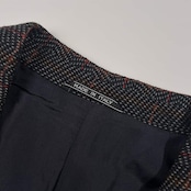 イタリア製 カシミヤ混 Salvatore Ferragamo フェラガモ チェック テーラードジャケット 40/メンズ