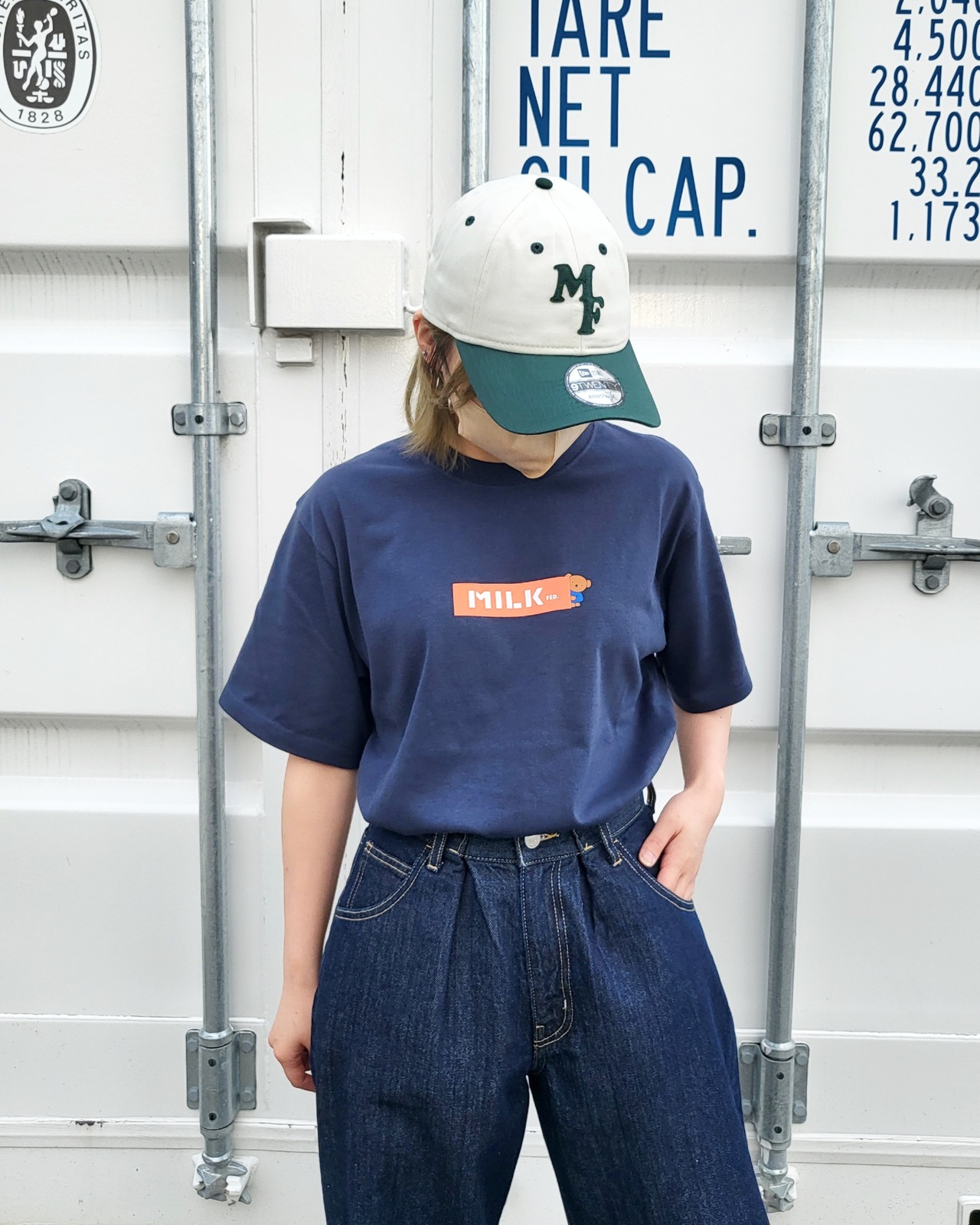 【MILKFED.】MILKFED.xNEW ERA MF PATCH CAP