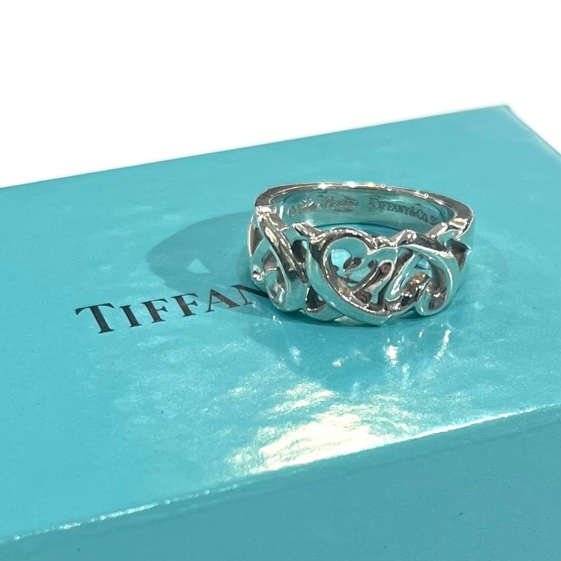 TIFFANY&CO.】【11.5号 】2665 パロマピカソトリプルラビングハート