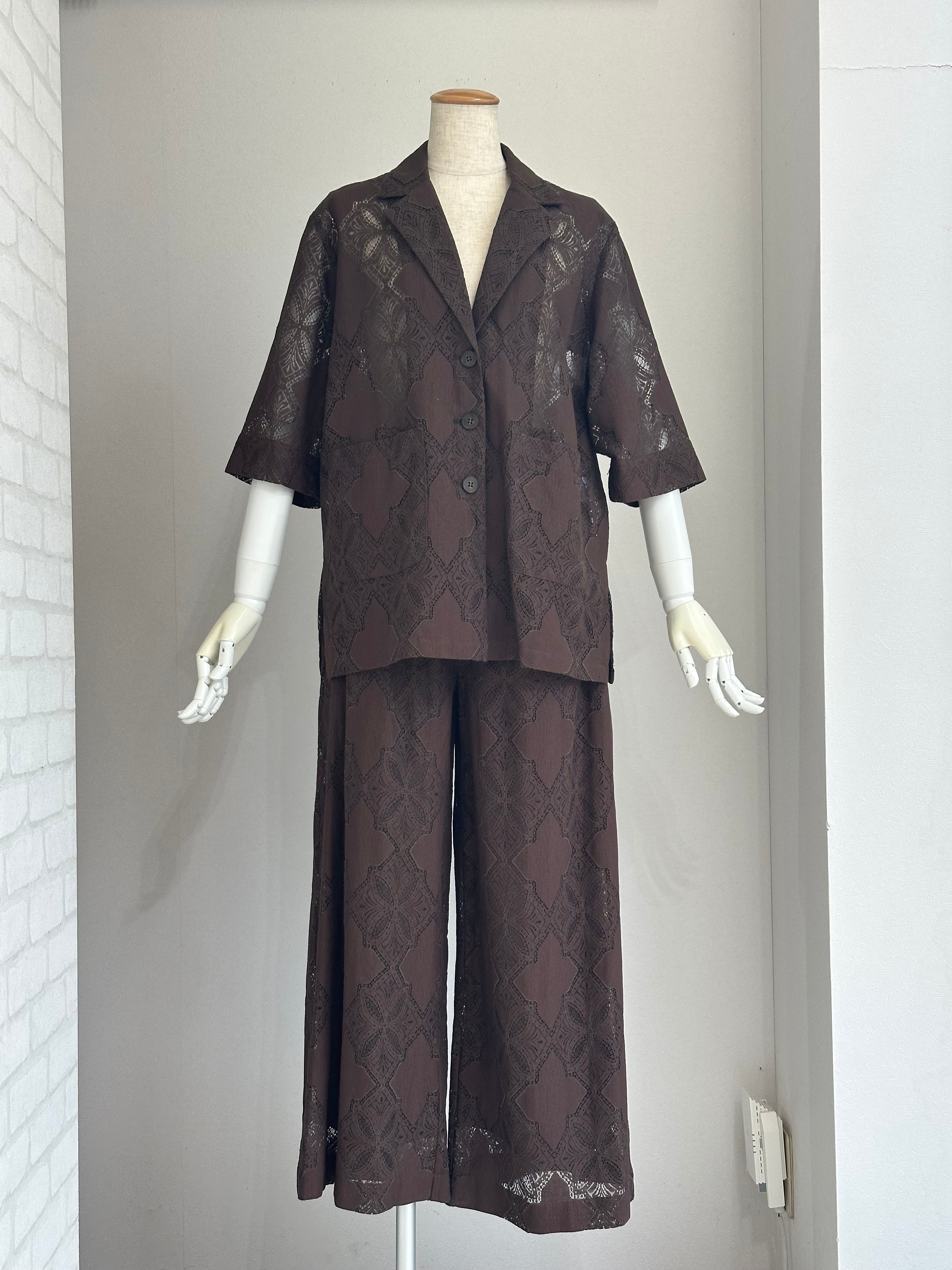 レースイージーパンツ（set up対応） 652 - 86507 cloche | BlueOnion