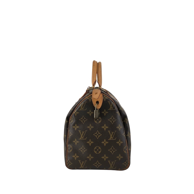 LOUIS VUITTON ルイヴィトン モノグラム ハンドバッグ ブラウン PVC レザー スピーディ30 M41108 ボストン vintage ヴィンテージ オールド 5ah28h