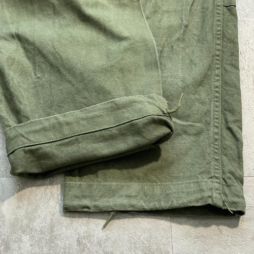 70s フランス軍 実物 F-2 m64 カーゴパンツ 76 M 詳細写真13