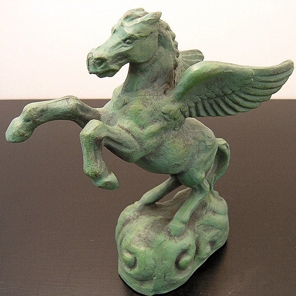 吉田叡示・天馬往空之像・レプリカ・No.140923-06・梱包サイズ60