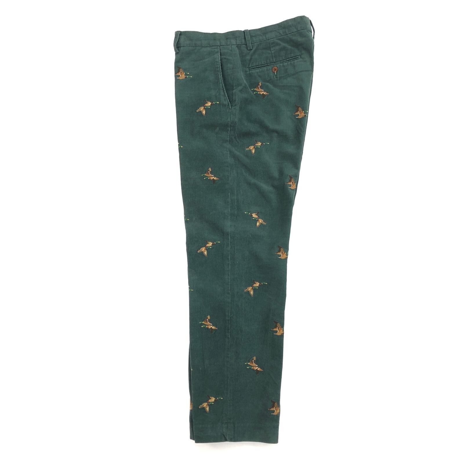 POLO RALPH LAUREN | ポロ・ラルフローレン パンツ 総柄 細畝