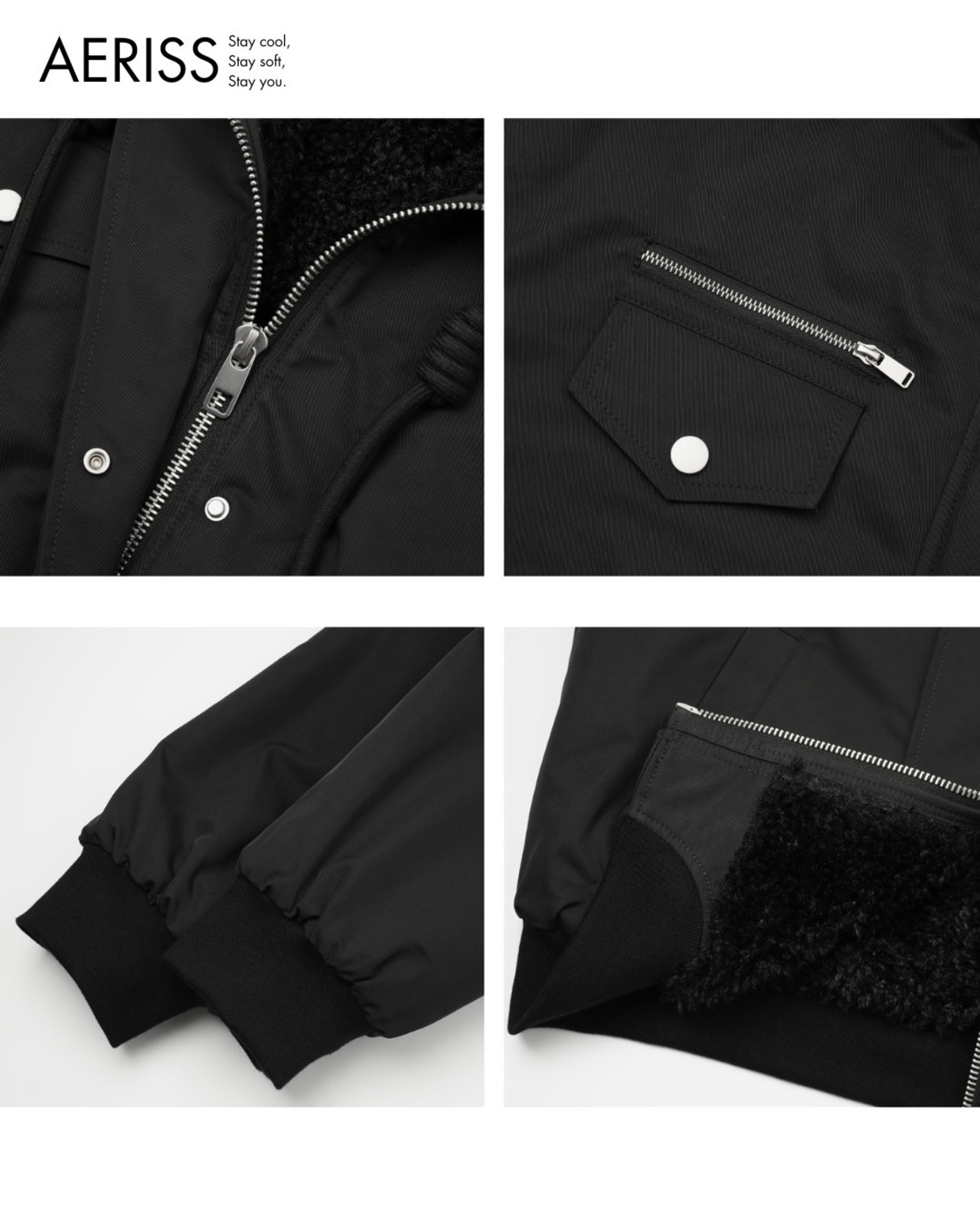 ボアショートブルゾン A0747 - 17