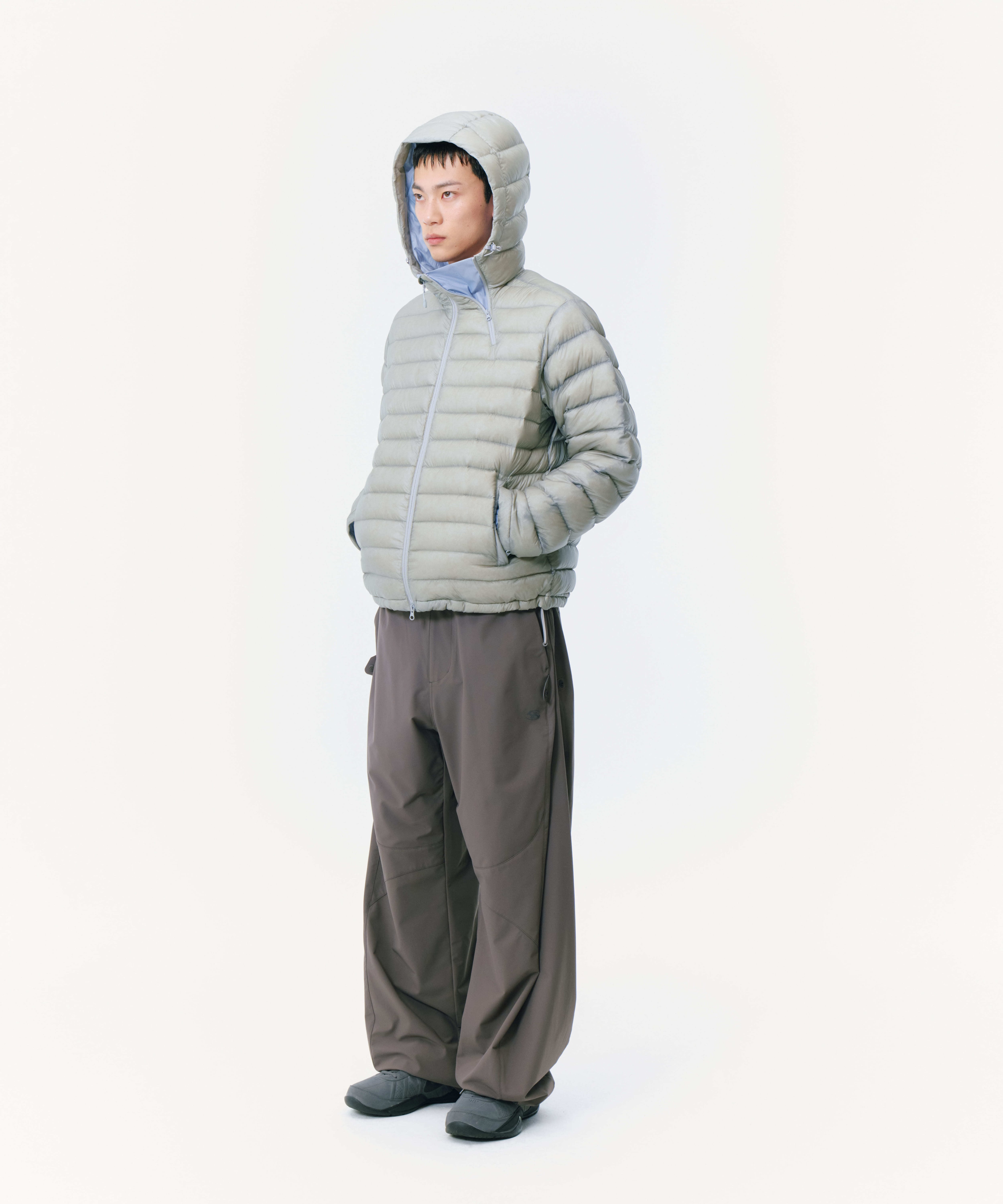 ジュン様 リクエスト 10点 まとめ商品 SAN SAN GEAR] SUFFIX PUFFER JACKET [GREY]_25FW 正規品 韓国