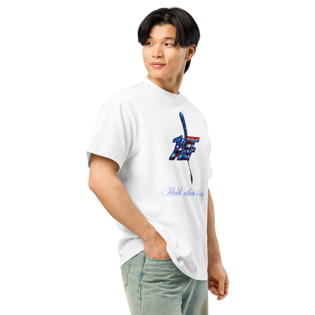  Man 韓国 ポップアップ Tシャツ　XLサイズ AJOBYAJO（アジョバイアジョ）の「韓国ブランド AJOBYAJO