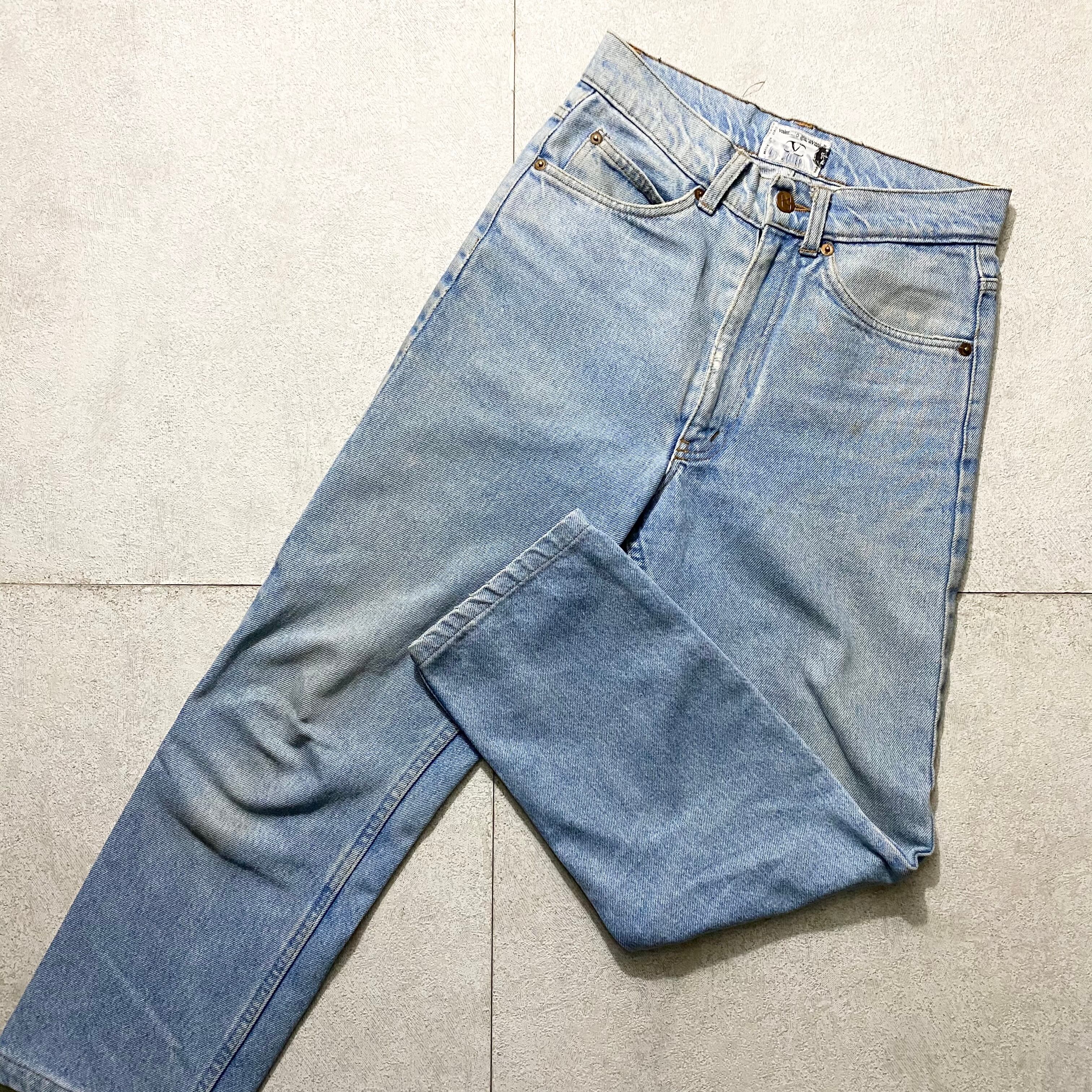 old VALENTINO GARAVANI tapered denim pants | NOIR ONLINE