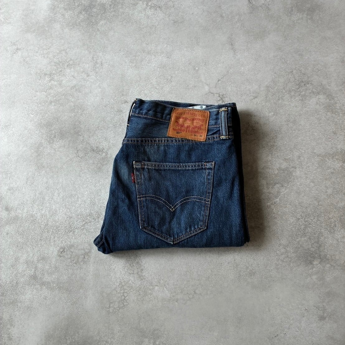 W36 L30】00's US.Levis 501 リーバイス USA製 ボタンフライ 縦落ち