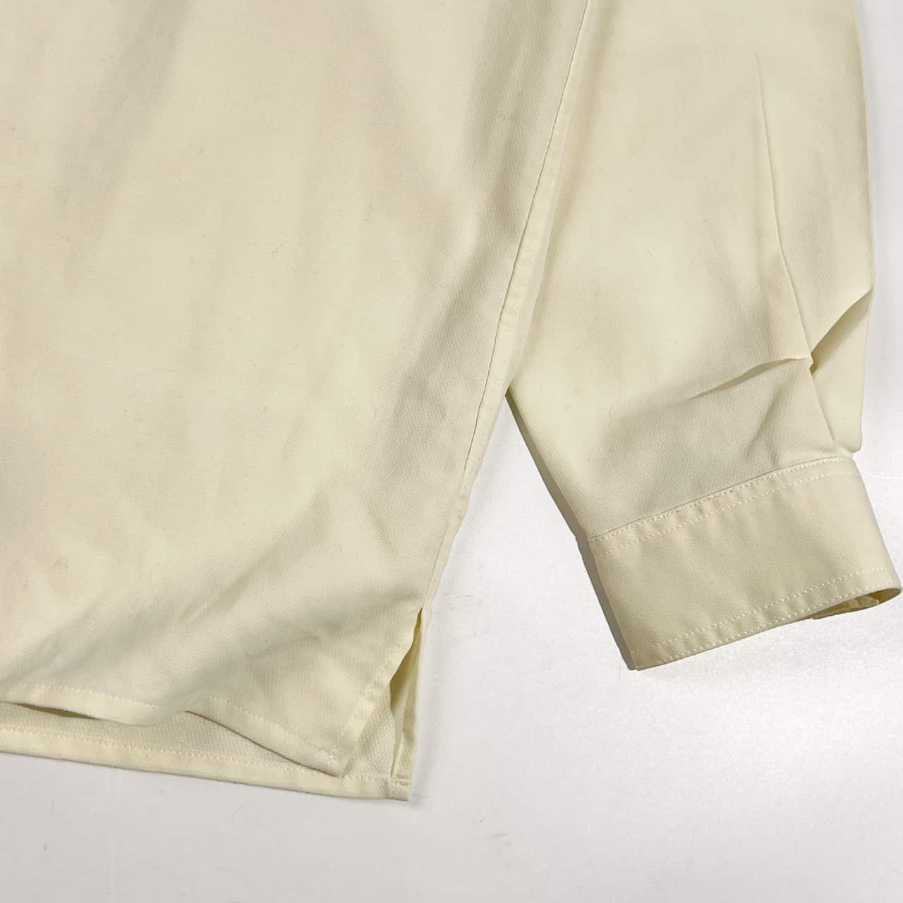 GREENCLUBS グリーンクラブ BD ボタンダウン 長袖シャツ 3/アイボリー 系 メンズ