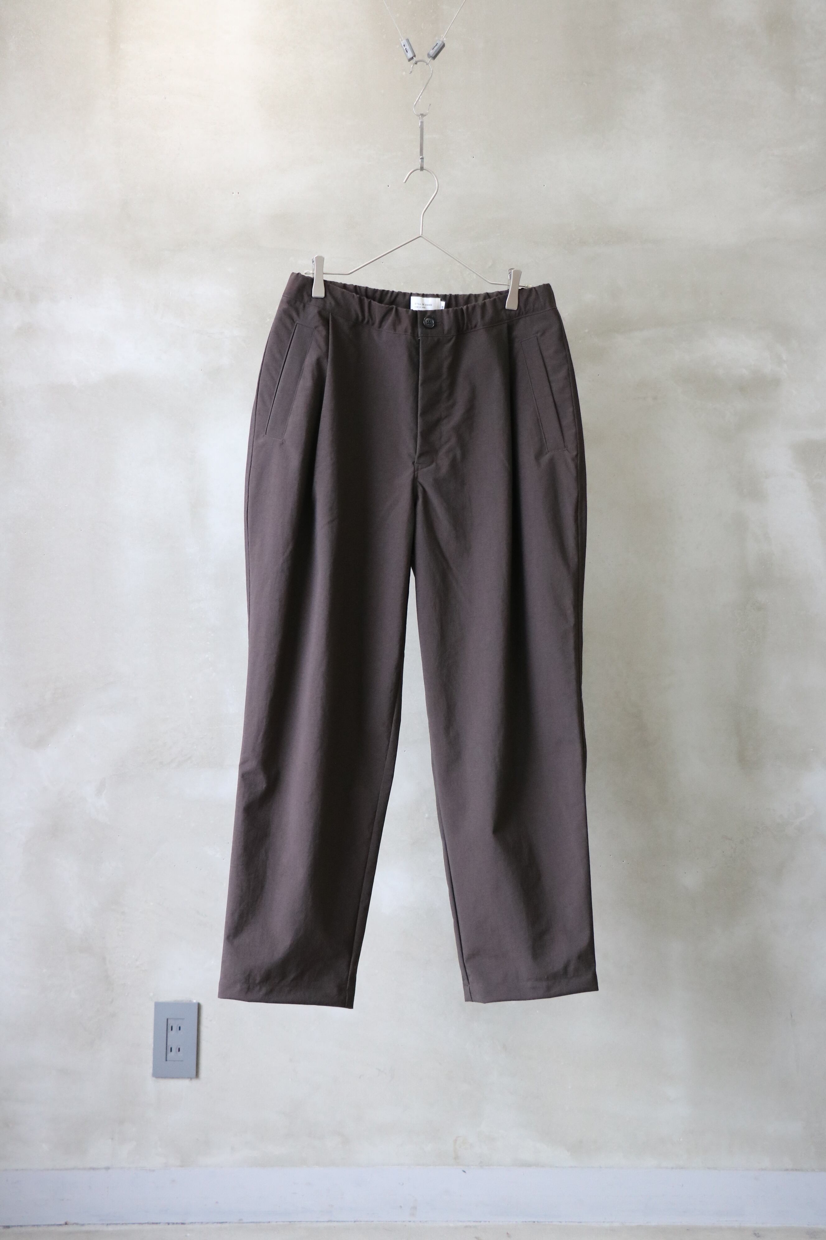 STILL BY HAND / Nylon Easy Pants / PT06244 / スティルバイハンド 