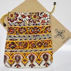 ペルシャ更紗の巾着【M-13】