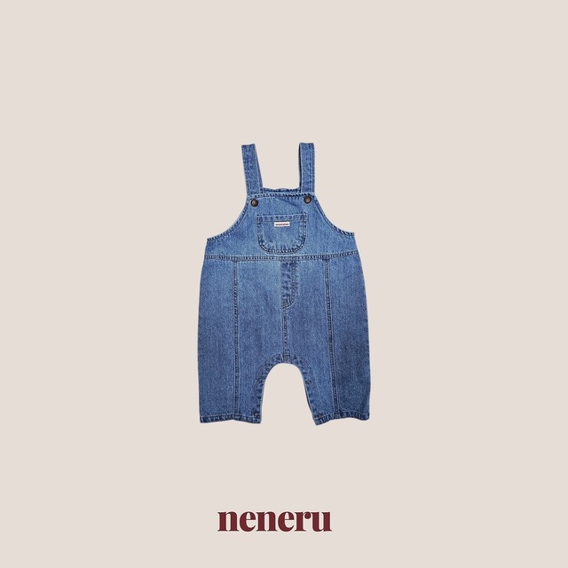 【取寄】neneru|zia suspender overalls|ジアサスペンダーオーバーオール|6M-18M|baby|26 autumn