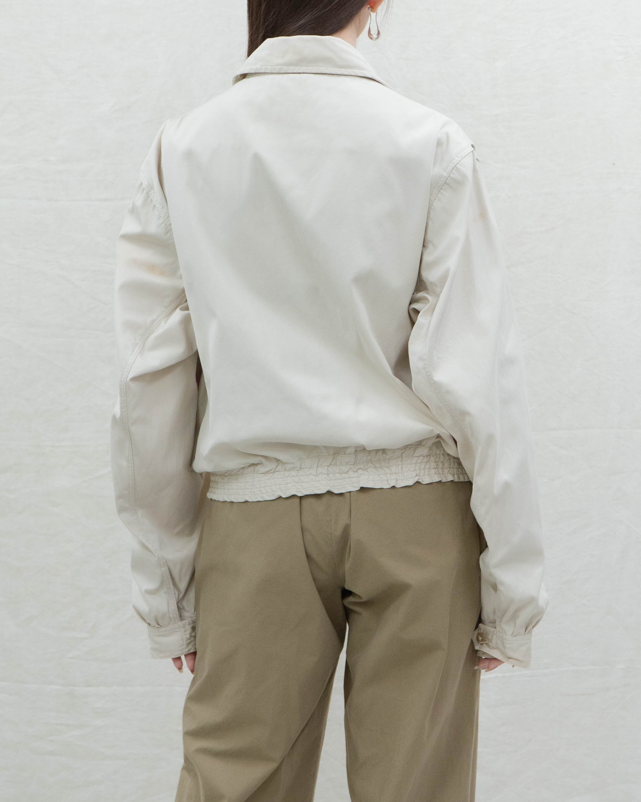 1930-40s White Stag - cotton poplin trench jacket 