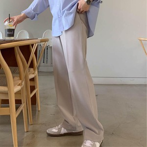 ドレープストレートパンツ　MT0080116