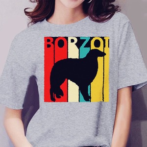 T-shirt　-　Borzoi  O01-025
