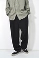 90s Summer wool stripe pattern slacks