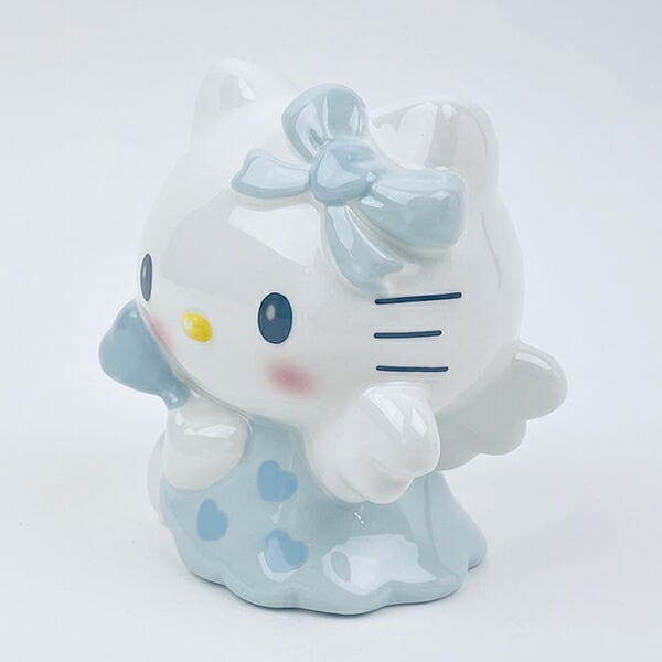 サンリオ ハローキティ エンジェル 貯金箱(ブルー) Sanrio