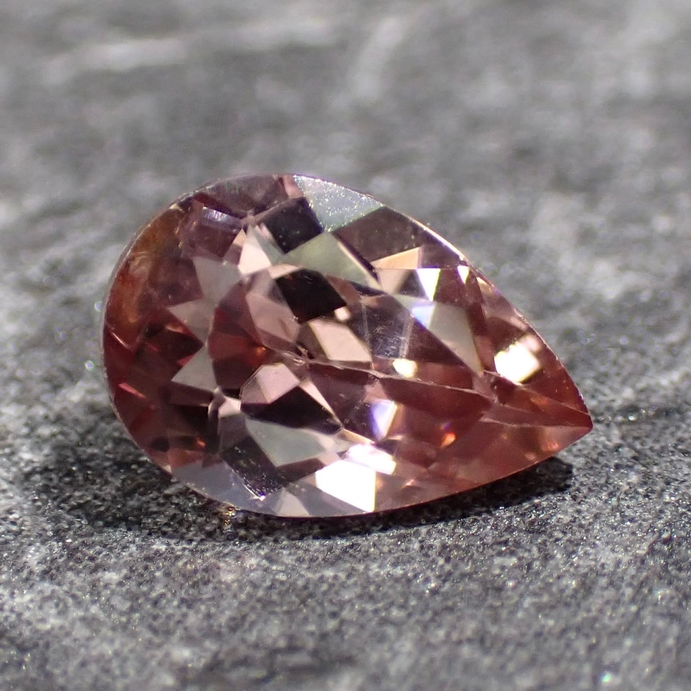 Red/Pink Zircon 7.8×5.2mm 1.33ct Cambodia | One Loose