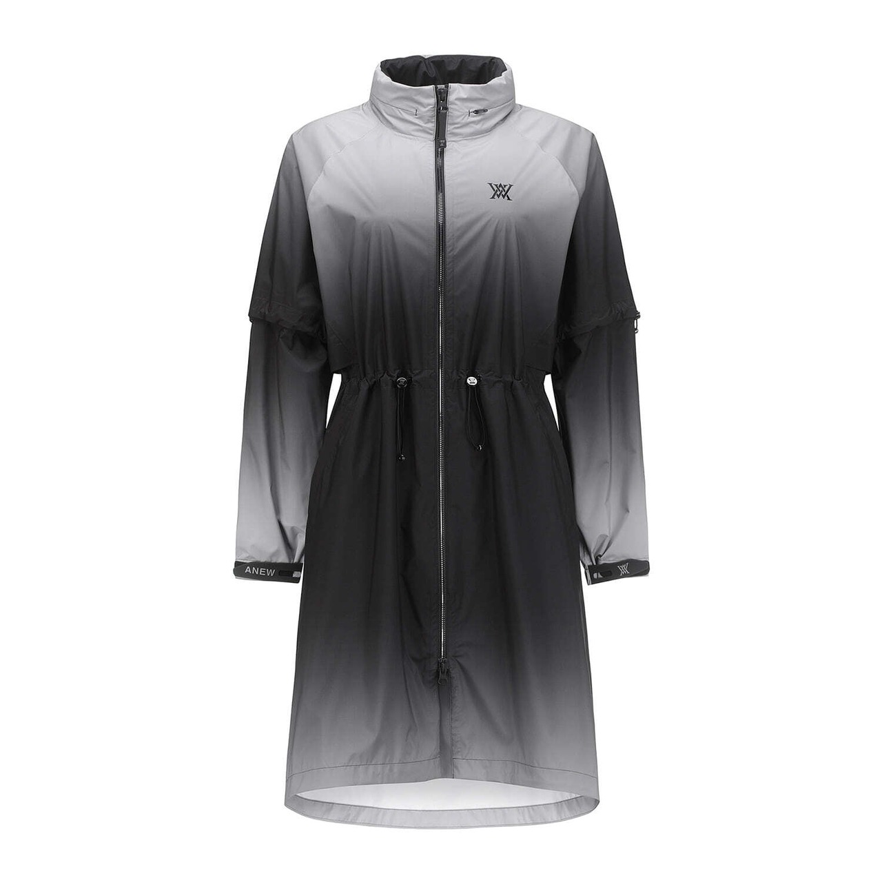 WOMEN GRADATION LONG RAIN JACKET