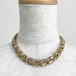 Vintage 10K Gold Filled Chunky Chain Necklace