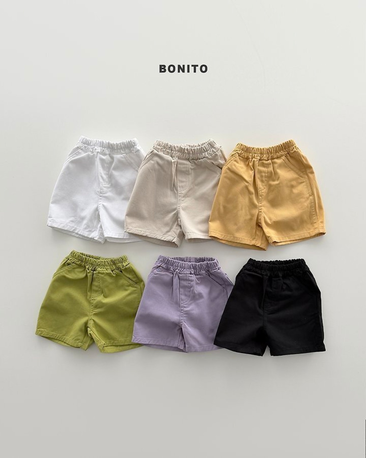 【取寄/韓国直送】BONITO 26/SM コットン5部パンツ｜夏服｜韓国子供服