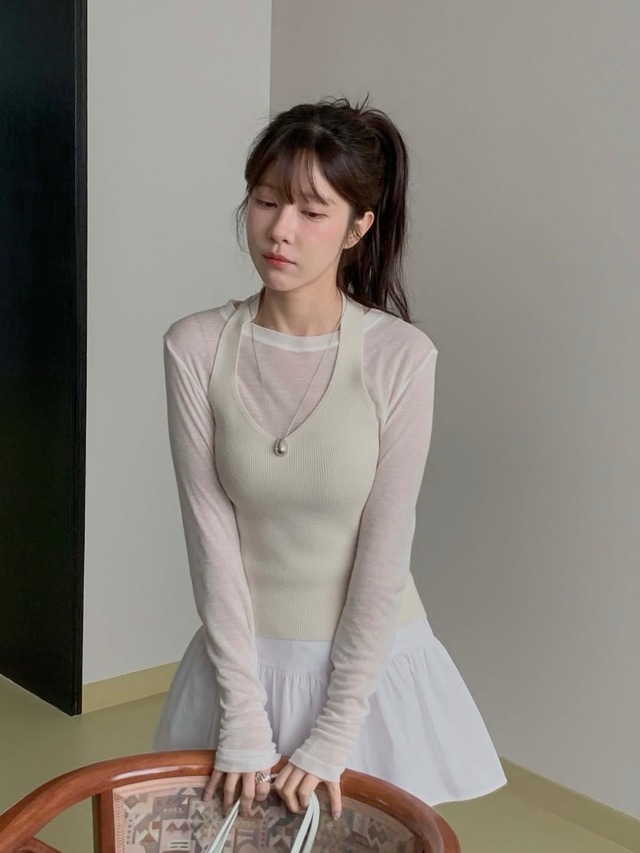 (予約) miel / Kong skirt 1color