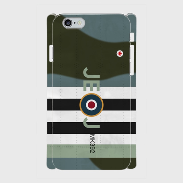 イギリス海軍空母アーガス　ダズル迷彩 iPhoneケース