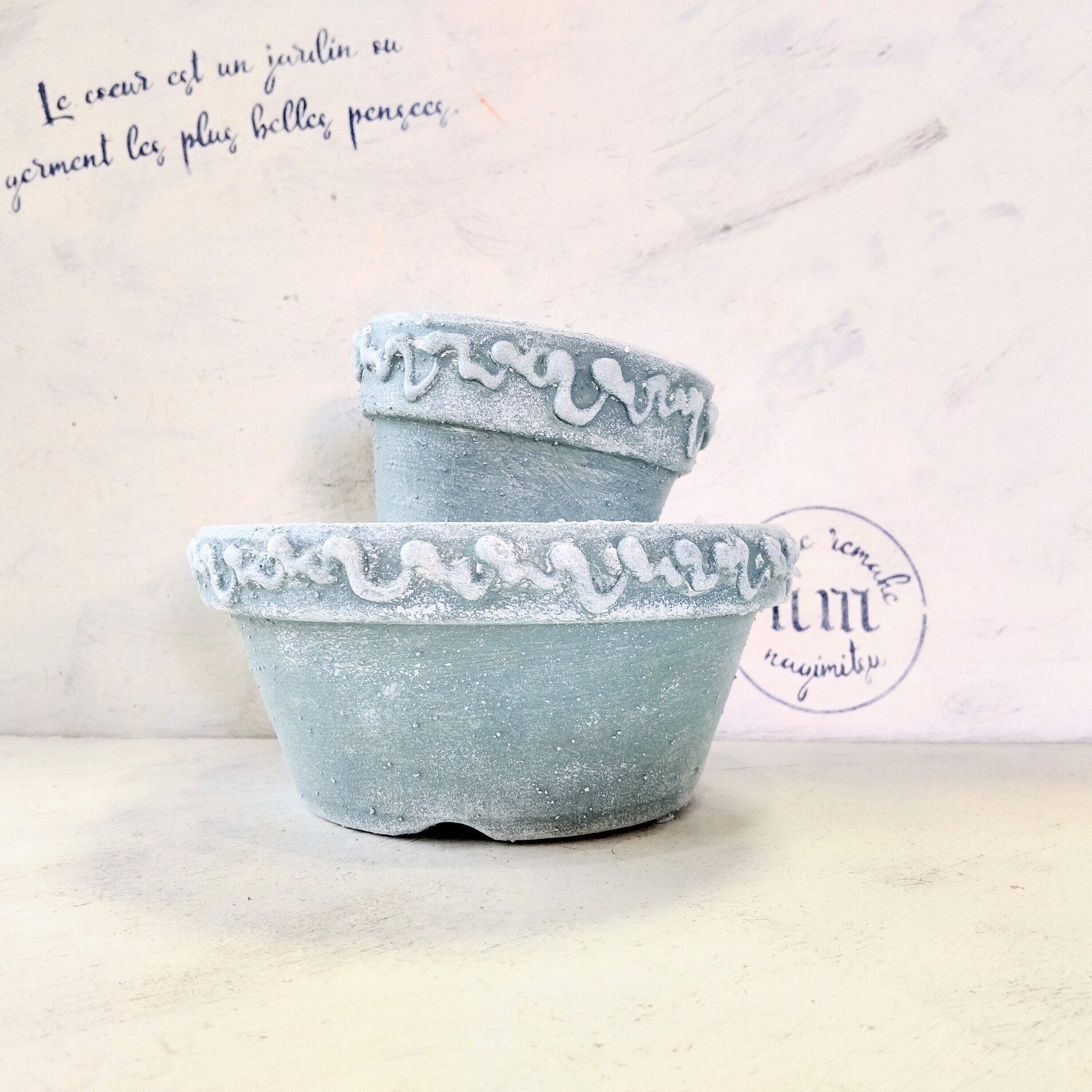 リメイク鉢2点セット（タワー)✤Classic✤ | 《 nagimitsu  