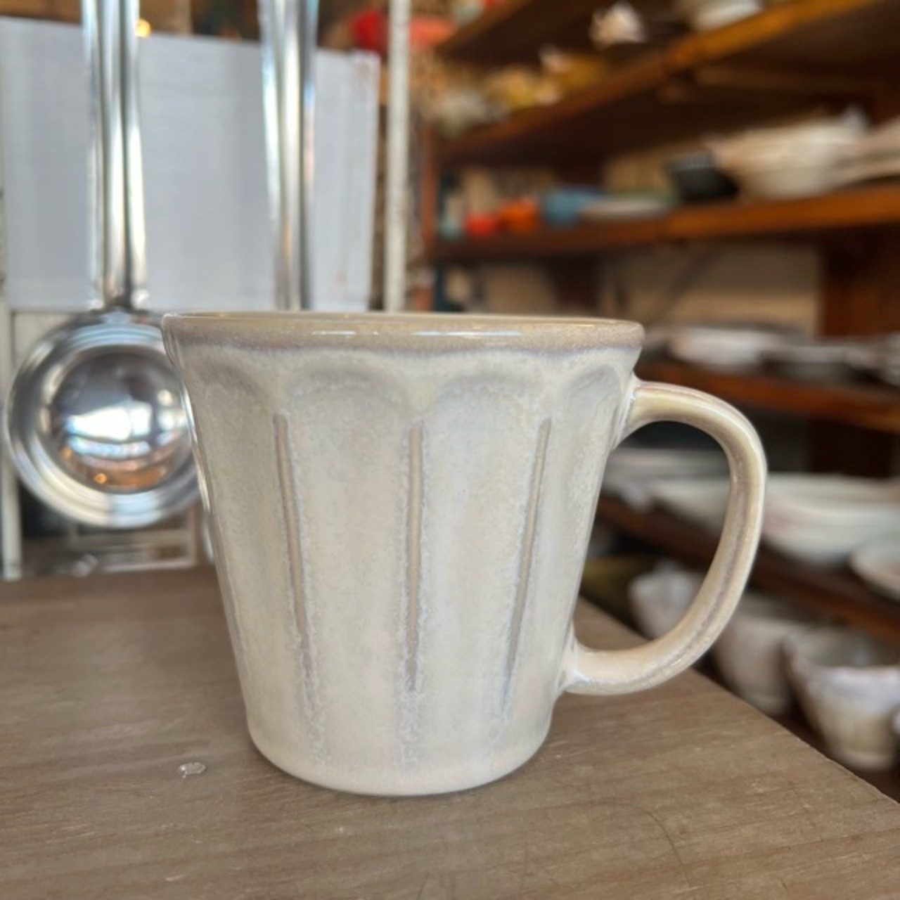 FIORE Mug　フィオーレマグカップ　美濃焼　マグカップ　日本製　ホワイト　アイボリー　ギフト　プレゼント