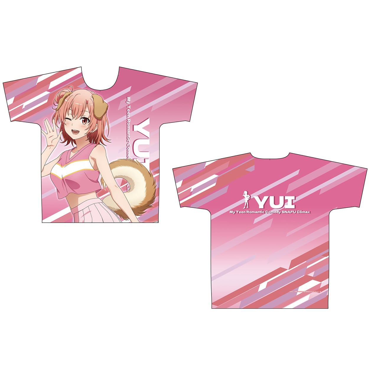 やはり俺の青春ラブコメはまちがっている。 アニマルチア　 フルグラフィックシャツ e23c01b691ea62890203cf5b38c038