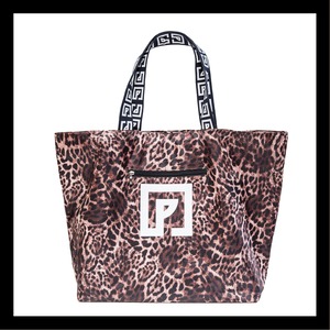 POLYPLUS P-GRAM Strap BIG Tote Bag Leopard