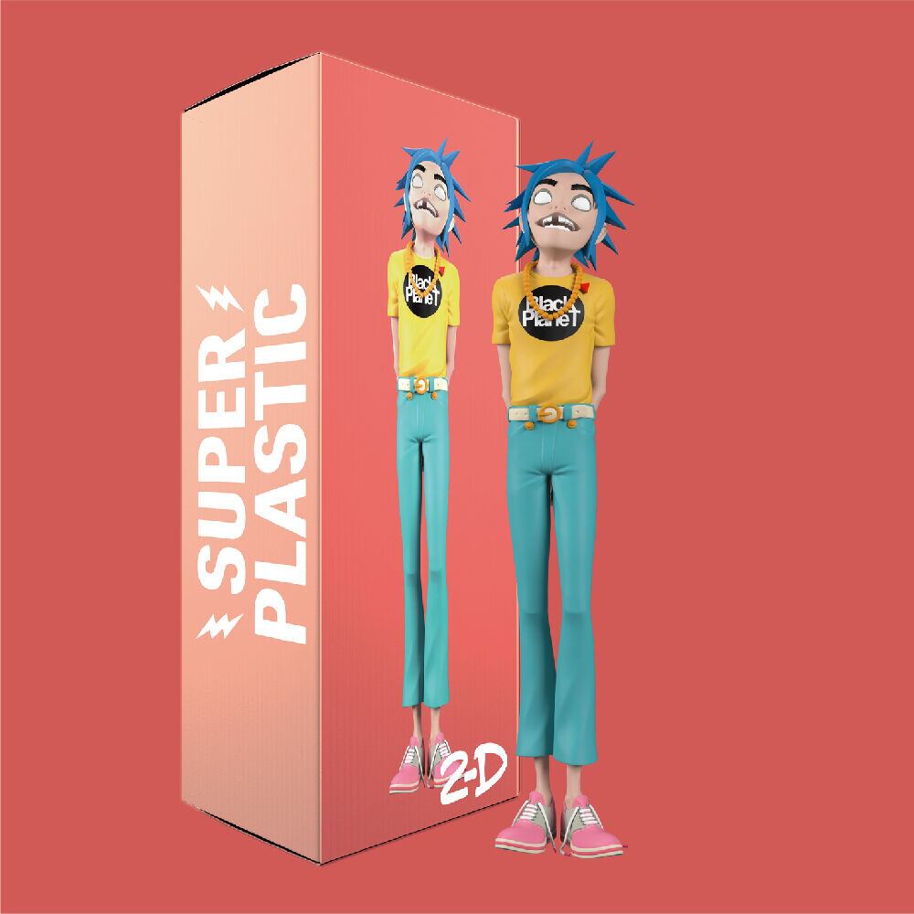 ゴリラズ Gorillaz kidrobot Red Edition 4体セット