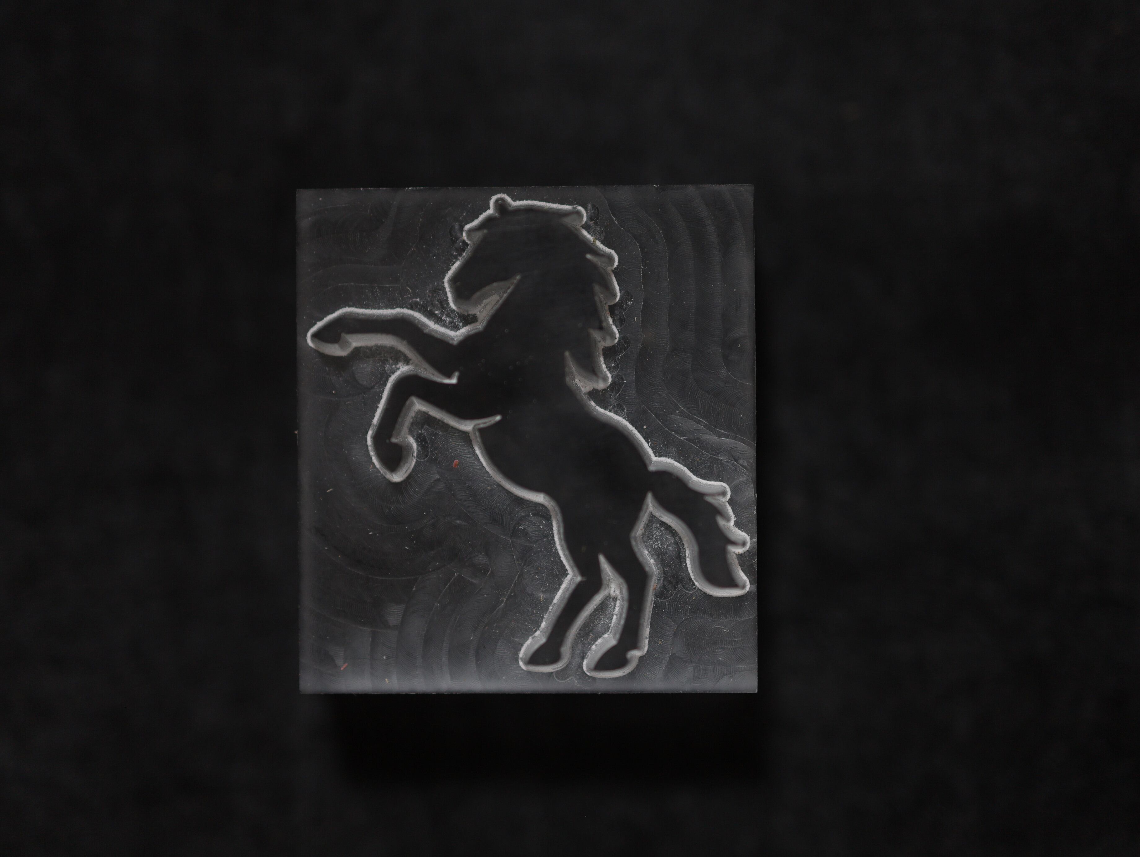 【アクリル刻印】馬　レザークラフト用