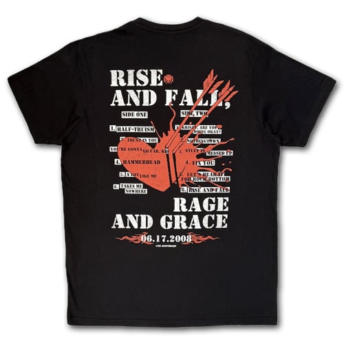 THE OFFSPRING Rise And Fall Premium Carbon Tシャツ ブラック オフ