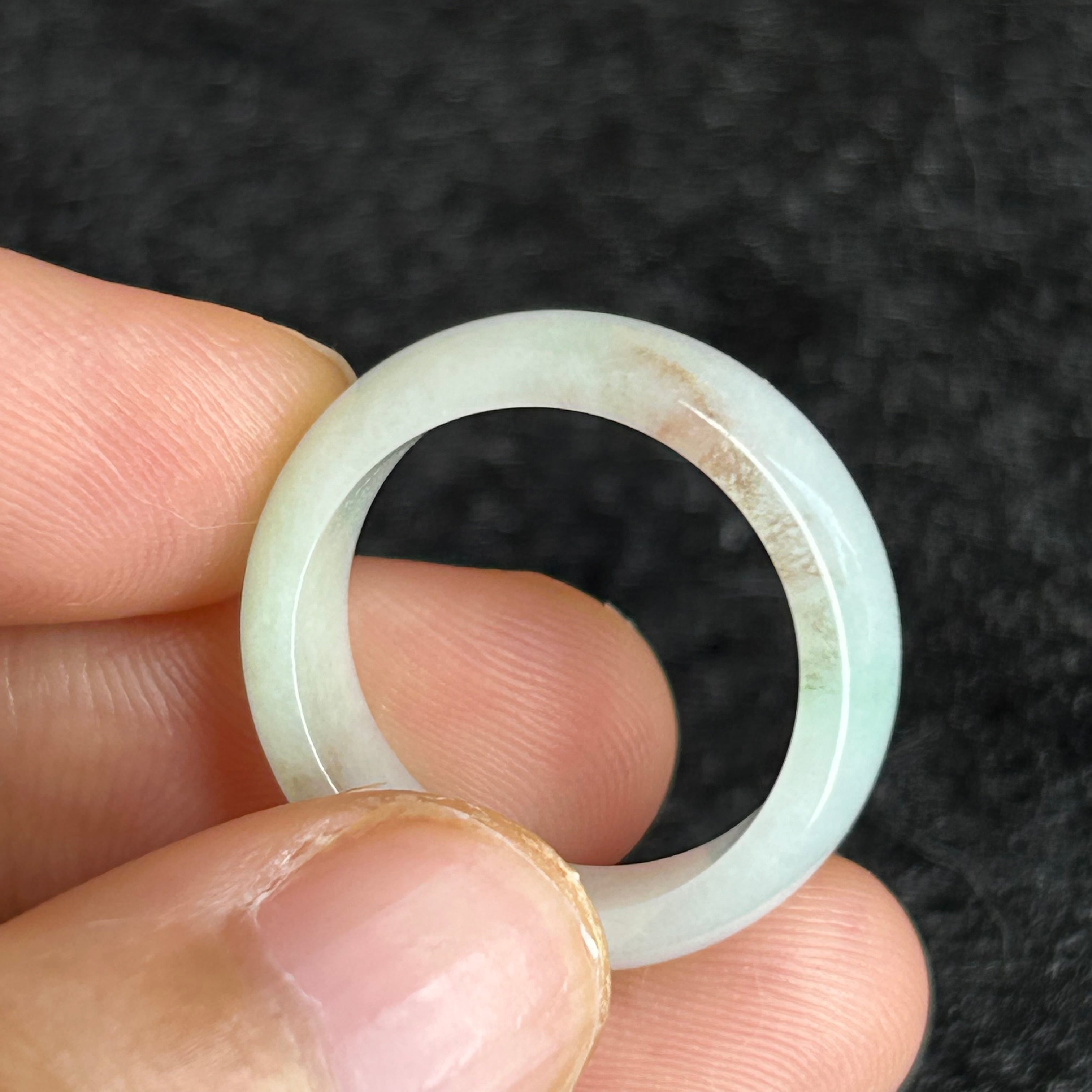 本翡翠指輪 リング ミャンマー産 ピンク 希少 可愛い 太め | FARBE