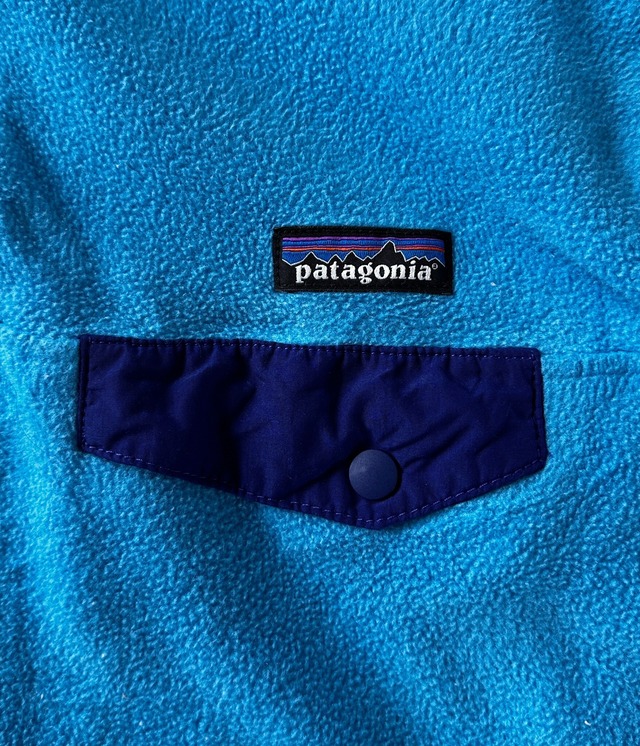 -Patagonia- Vintage 10s L Synchilla Snap-T Fleece Pullover
