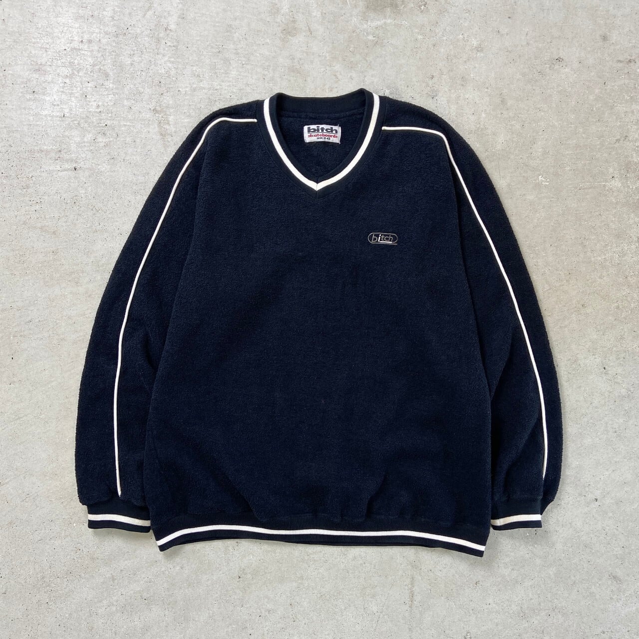 90年代 Bitch skateboards ビッチ パイルスウェットシャツ メンズM 