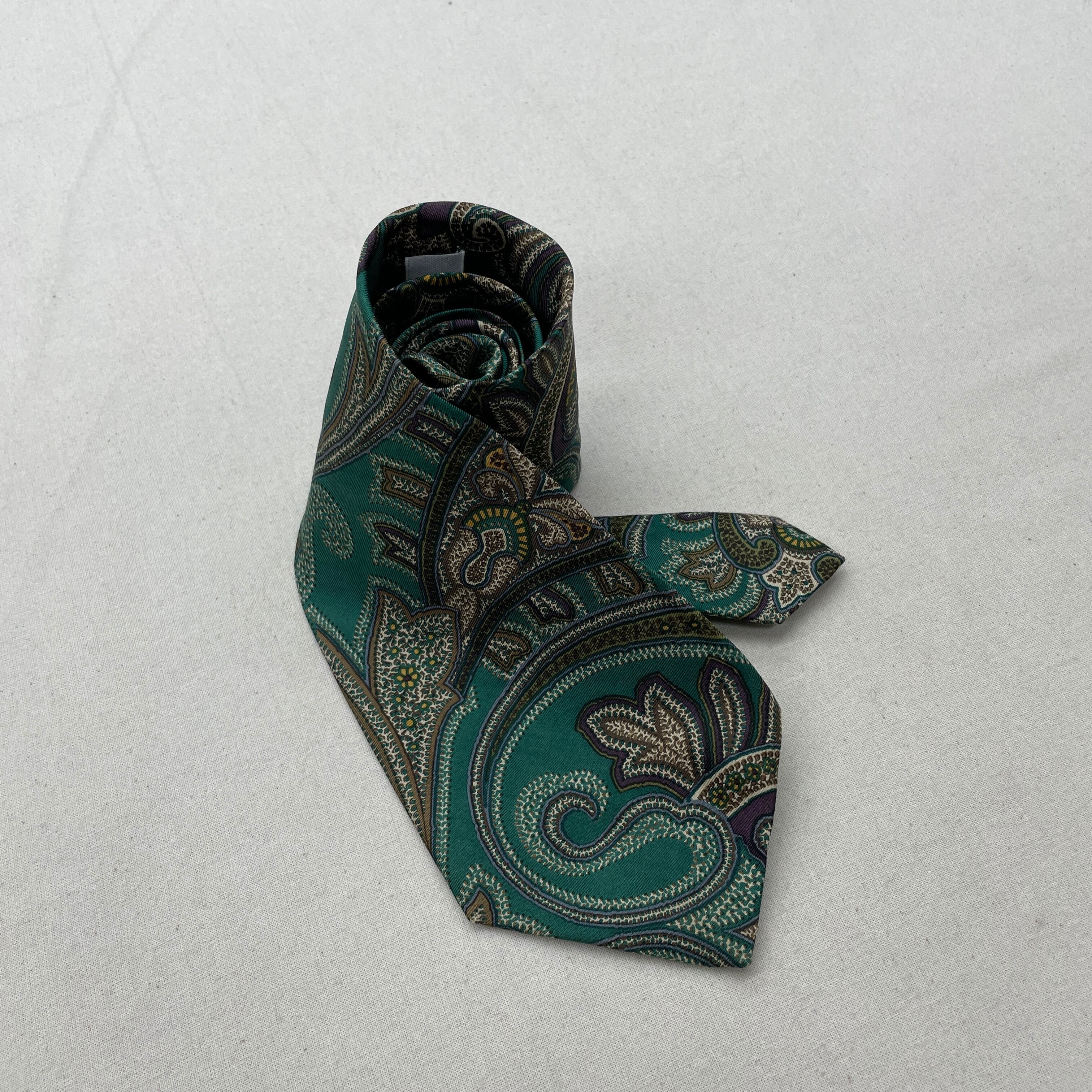 YvesSaintLaurent】80s necktie イブサンローラン ネクタイ イタリア製