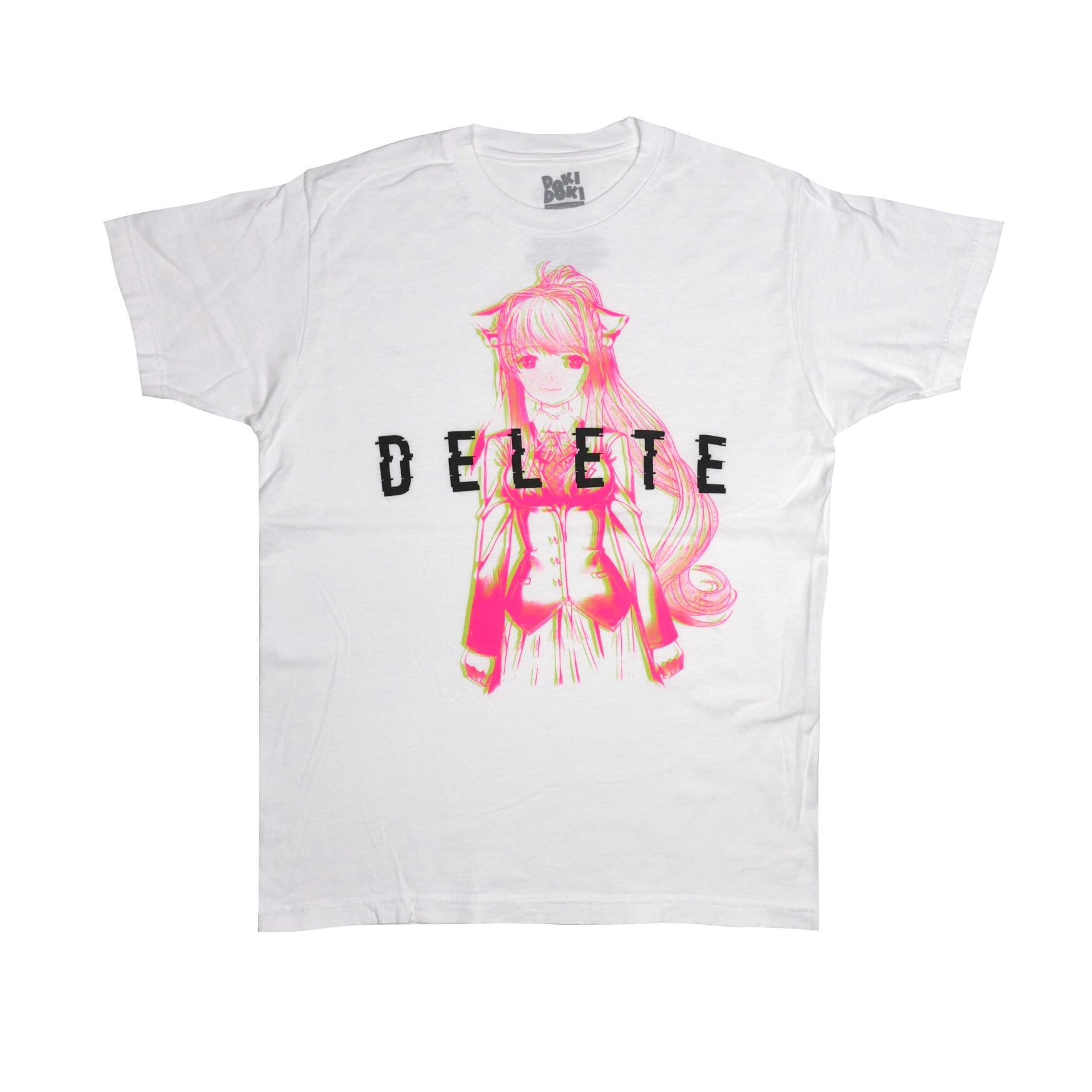 USED【M】Doki Doki Literature Club! ドキドキ文芸部 モニカ DELETE Tee / ©2019