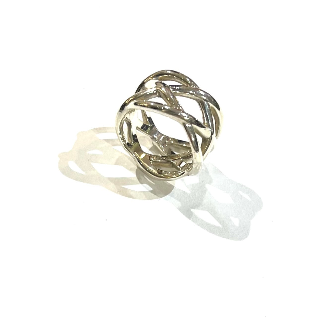 TIFFANY&CO】【9.5号】2192 名品ケルティック 編み込みデザイン