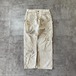00s- Dickies ペインターパンツ ホワイト トリプルステッチ 無地 エルサルバドル製 34/32 pants