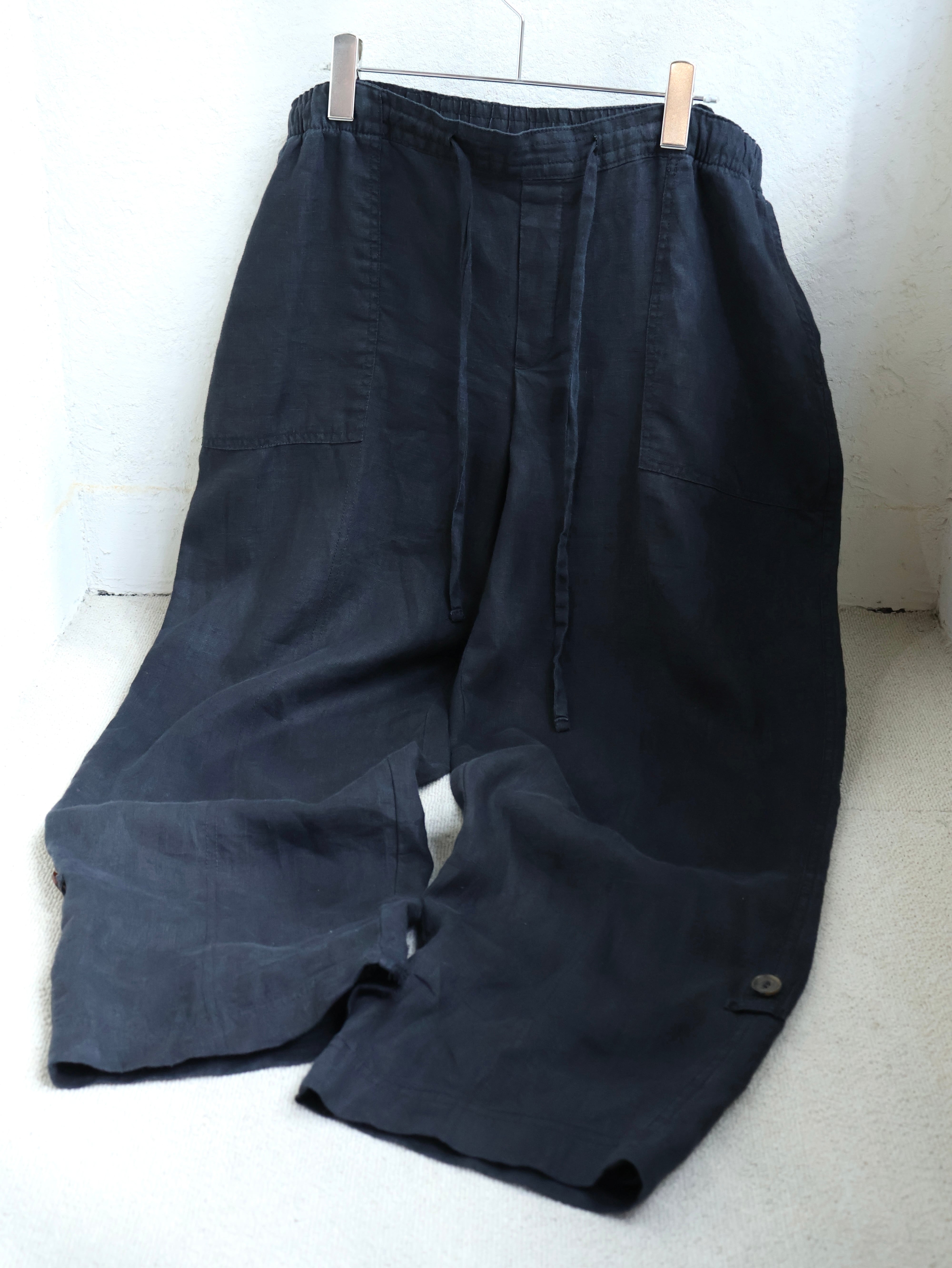 90s PERRY ELLIS オンブレチェック レーヨンシャツ 表記XL 黒ベース