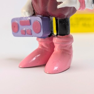 ☆ VINTAGE 1991 ☆ 【 California Raisins（カリフォルニアレーズン）】『 Alotta Stile ( アロッタ・スタイル ) / Hardee's / CARD有り 』 ハーディーズ ミールトイシリーズ / PVC フィギュア ビンテージトイ 〚アメリカン雑貨 アメトイ〛