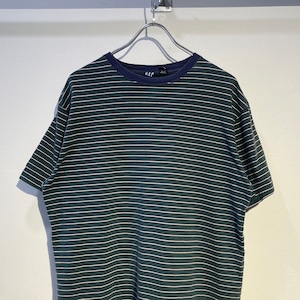old GAP used border tee SIZE:S